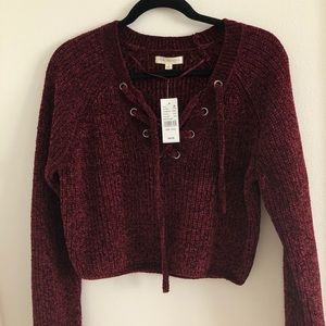 Pacsun Maroon Sweater